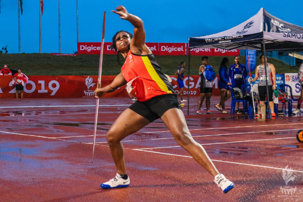 PNG women javelin